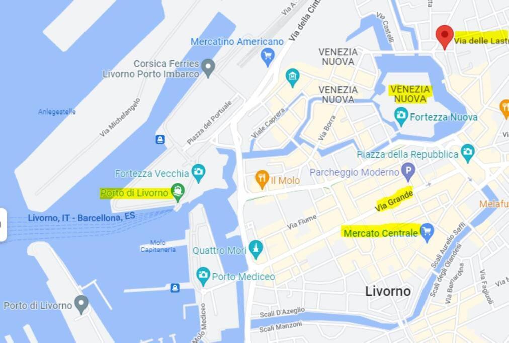 Loft Cianosi - Appartamento Nel Cuore Di Livorno Dış mekan fotoğraf